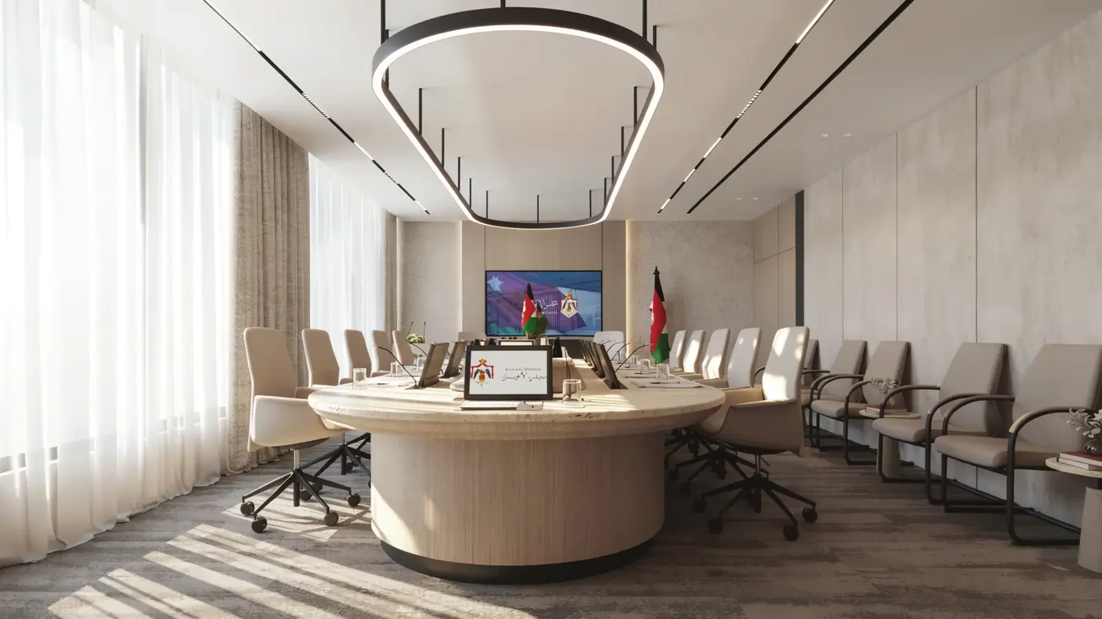 Design · the conference table