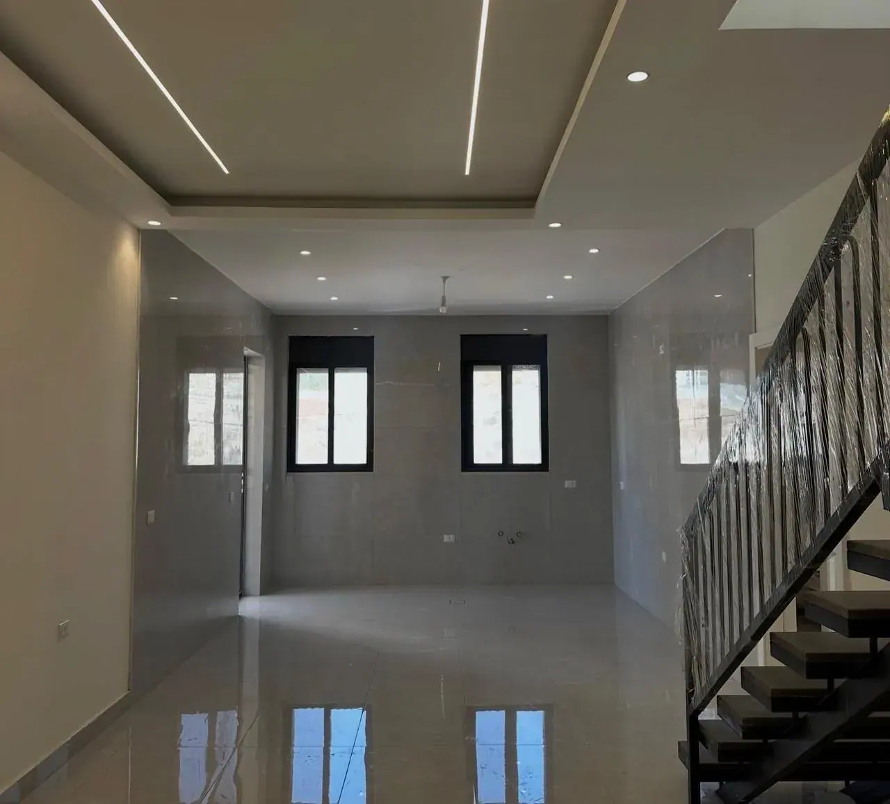 A finished apartment