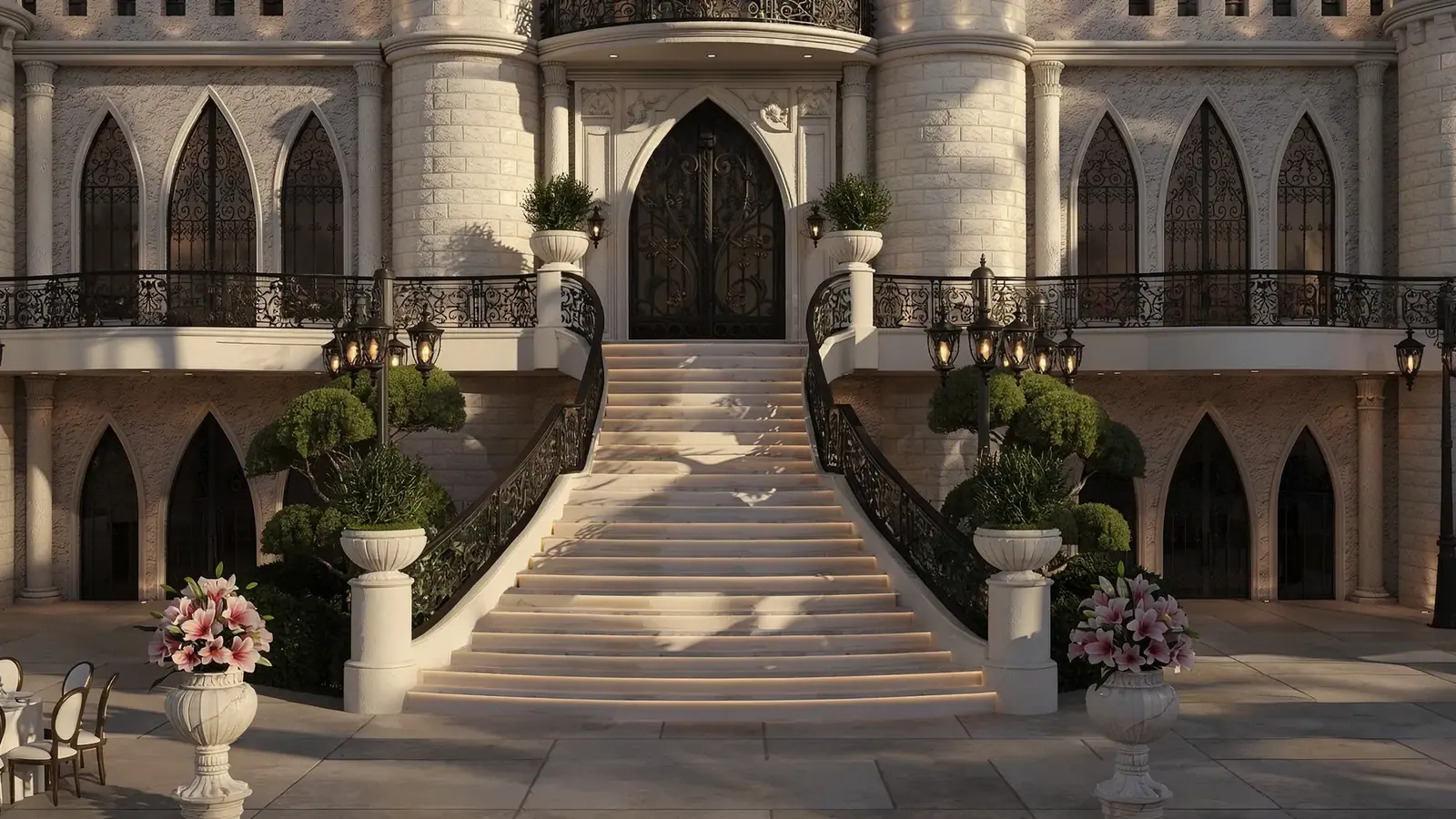 Design · the main stair